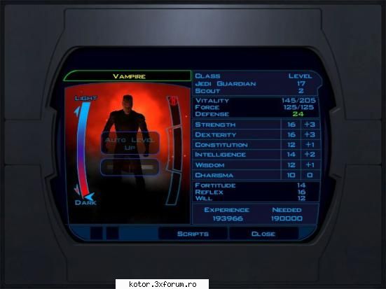 Dark Side Or Light Side? - uitati-va cit de dark am ajuns. am terminat - Knights of the Old Republic