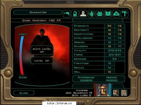 Dark Side Or Light Side? - asa de dark am ajuns in KOTOR 2, in urma cu 4 - Knights of the Old Republic
